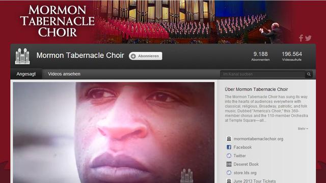 Mormon Tabernakel Chor - Youtube Kanal