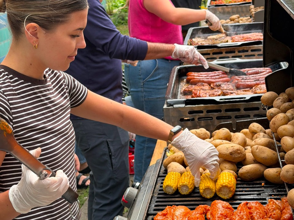 BBQ with homeless 1